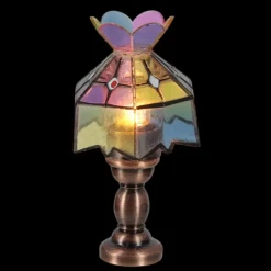Lampe miniature style Tiffany pour maison de poupée vue principale