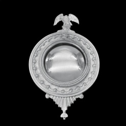 Miroir à aigle œil de sorcière en métal — vue principale