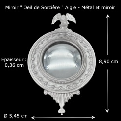 Alternative view of Miroir œil-de-sorcière - Aigle