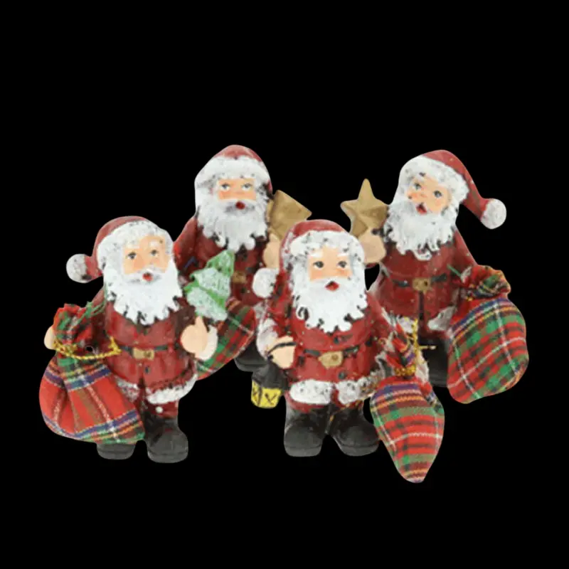 Père Noël résine — vue principale