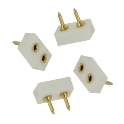 lot de 4 prises murales à clouer échelle 1/12ᵉ vue principale avec les 4 prises