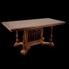 Table style gothique en bois — vue principale