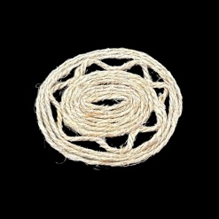 Tapis Ovale En Fibre Naturelle Miniature 1/12ᵉ vue principale