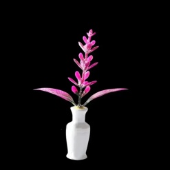 Vase miniature fleurs roses vue principale