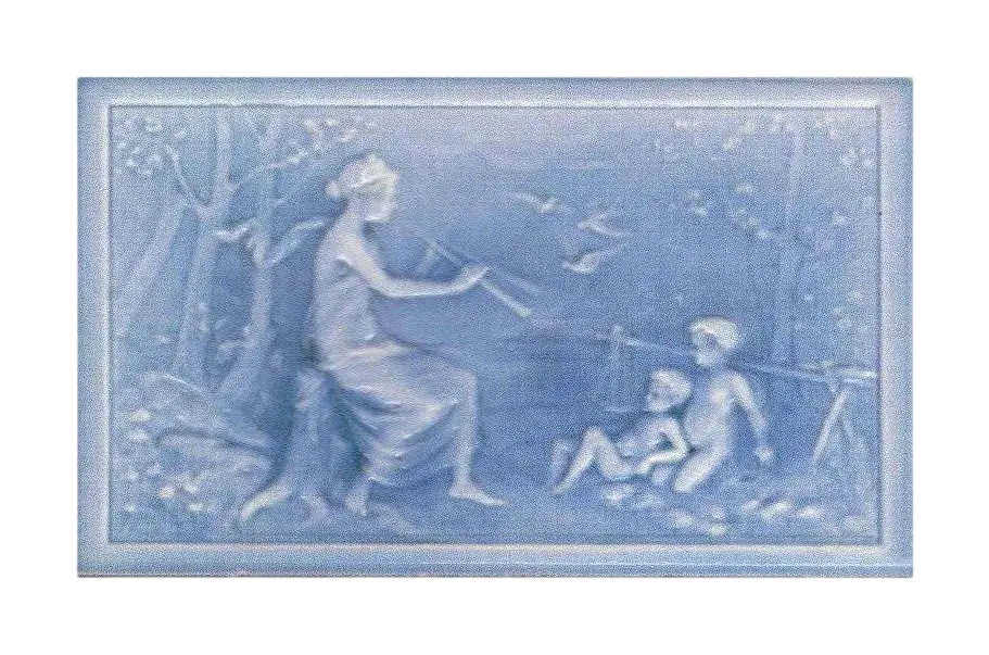 Bas-relief mural miniature 1/12e decor architectural style classique