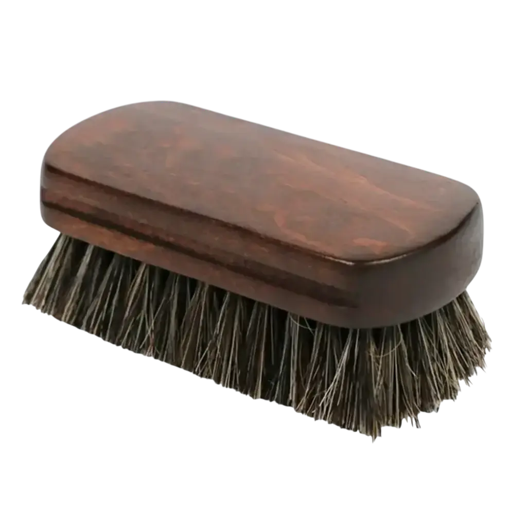Brosse de marouflage en bois et crin pour pose de papier peint miniature échelle 1/12e maison de poupée