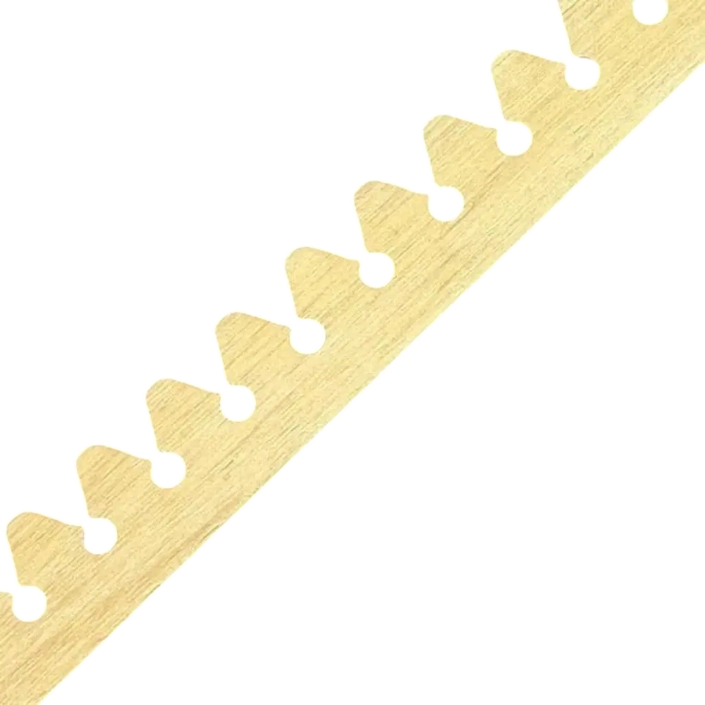 Moulure décorative en bois brut pour projet DIY miniature échelle 1/12e