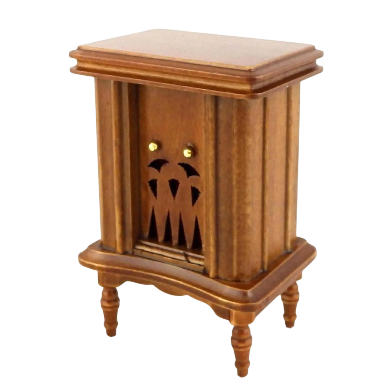 Placage bois miniature 1/12e appliqué sur mobilier pour effet bois noble