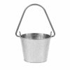 Seau miniature en métal 1/12e vue de face
