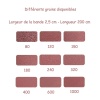 Différents grains disponibles pour bandes de ponçage 25 mm de 80 à 1000 miniature 1/12