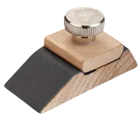 Cale à poncer en bois avec bande abrasive pour travaux de précision miniature