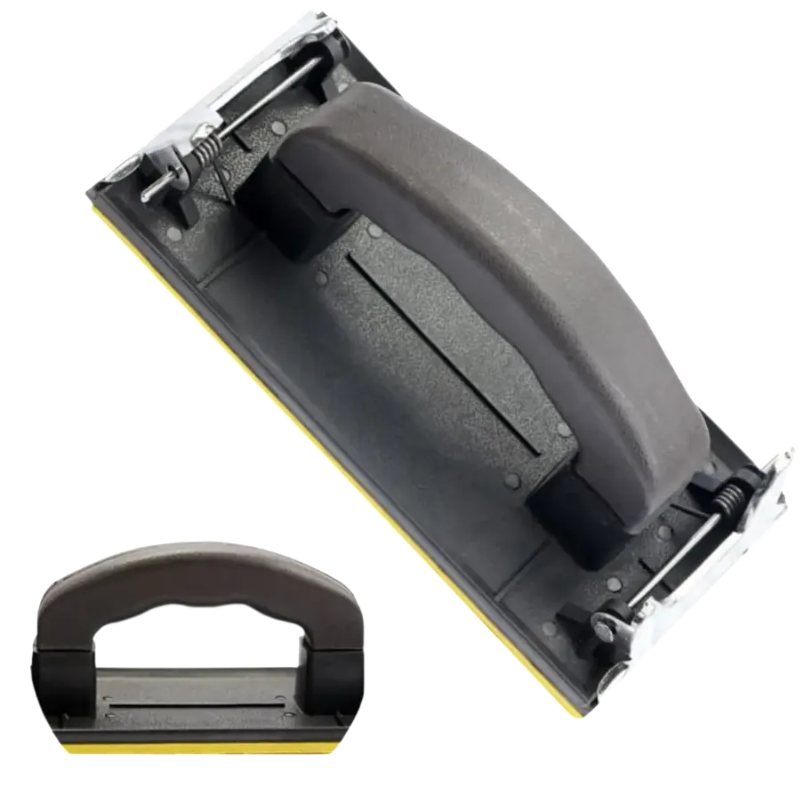 Grande cale à poncer avec poignée pour surfaces plus larges en bois