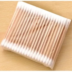 coton tige bâton bois lot de 100 pour travaux de précision miniature