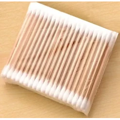 coton tige bâton bois lot de 100 pour travaux de précision miniature