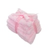 lot de 6 serviettes miniature rose pour maison de poupée