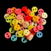 mini boutons de mercerie miniature colorés pour maison de poupée 1/12e
