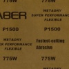 papier abrasif grain P1500 verso feuille abrasive wet and dry modélisme