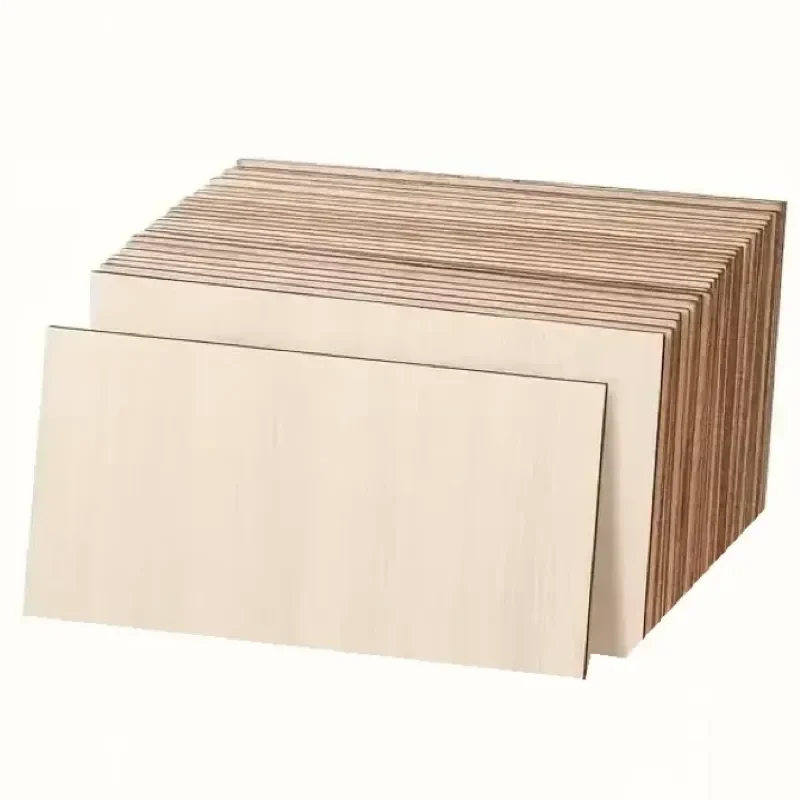 plaque bois tilleul miniature 200x100 maison de poupee