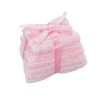 lot de serviettes de toilette miniature rose 1/12e