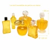 dimensions flacons parfum miniature 1/12e jaune résine