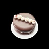 Gâteau meringué miniature pour maison de poupée 1/12e vue de dessus