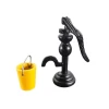 pompe à eau ancienne miniature avec seau décor extérieur 1/12e
