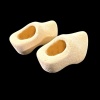 sabots bois miniature 1/12e brut vue rapprochée
