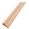 Corniche moulurée miniature en bois brut 51 cm pour maison de poupée 1/12e