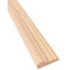 Corniche moulurée miniature en bois brut 1/12e – Image 3