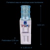 Dimensions de la fontaine à eau miniature avec bonbonne au 1/12e