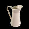 Broc miniature en métal beige - Creux – Image 3