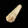 50 baguettes en bois clair à section carrée 4,8 mm et longueur 300 mm pour bricolage miniature