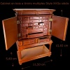 Cabinet miniature à tiroirs multiples dimensions 1/12e