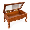Table vitrine miniature ouverte 1/12e