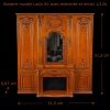 Trumeau miniature Louis XV dimensions 21,5 x 21,5 cm 1/12e